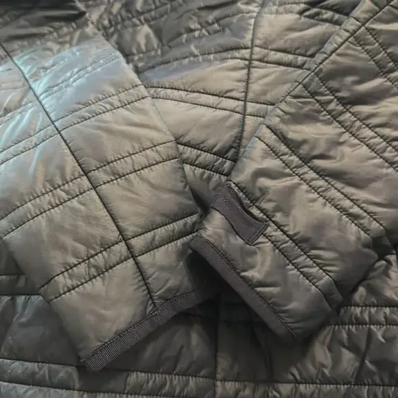 Athleta featherless whisper puffer jacket navy size XS - Picture 6 of 12